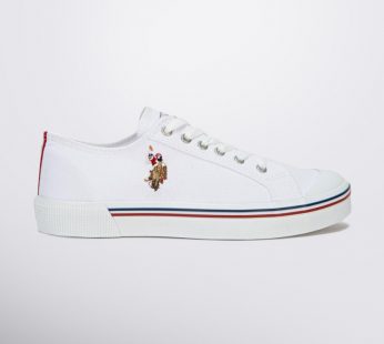 US Polo Assn. white shoes